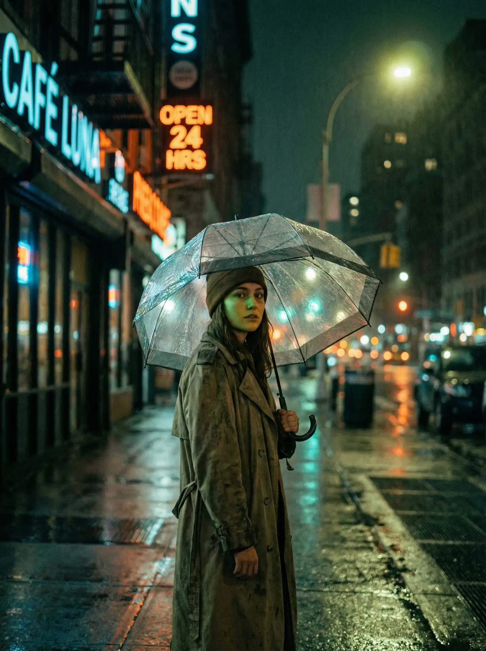 狗头萝莉 本周佳作 - 雨夜独行